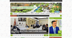Desktop Screenshot of kizilcahamam.bel.tr